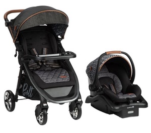 折りたたみ式リネン合金ベビーカー3-in-13歳に適したベビーカーリバーシブルカート - Product Image 1