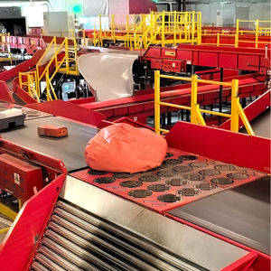 Desviador de Rodas de Borracha em Aço Inoxidável Personalizado Truelisort, Modular Ajustável com Classificação por Correia para Armazém, Correios, Fazenda e Alimentos - Product Image 4