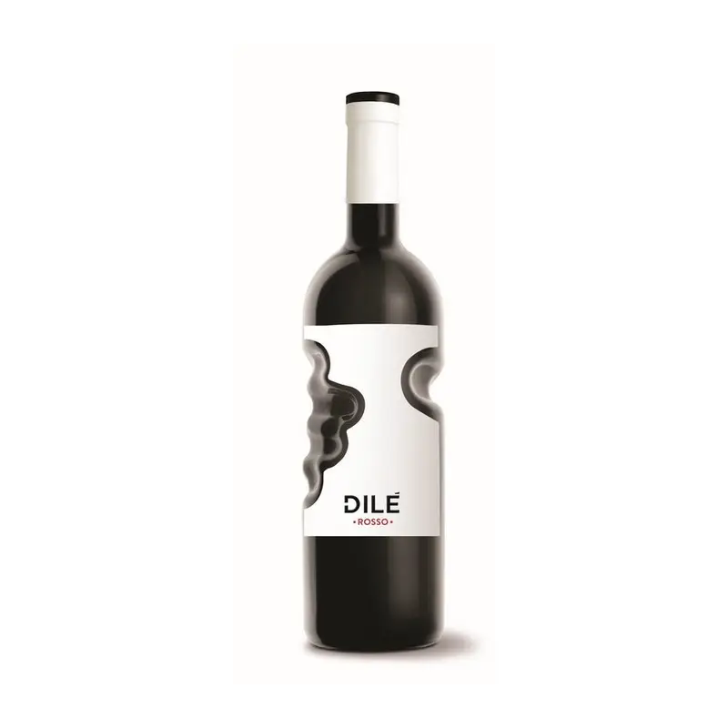 DILE 'ROSSO, trockener, stiller Wein, 750 ml, 25,36 oz, Alkohol gehalt 14%, perfekt mit Fleisch, üppigem Aroma