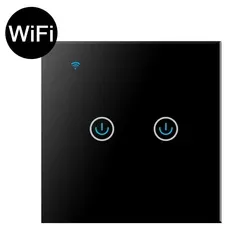 WiFi Black 2Gang