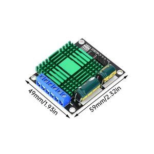 9V-30V 60A doppio <span class=keywords><strong>PWM</strong></span> <span class=keywords><strong>DC</strong></span> motore Driver modulo regolatore di velocità ad alta potenza H-Bridge regolatore di velocità del motore modulo Driver