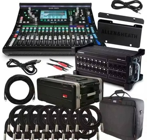 New <strong>Midas</strong> M32R <strong>Live</strong> Digital Mixer with DL32 Stage Box for Global Use