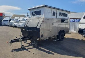 Usa Europe Australian Standard off Road Lightweight Caravan with Tent RV Van Travel Trailers for Sale