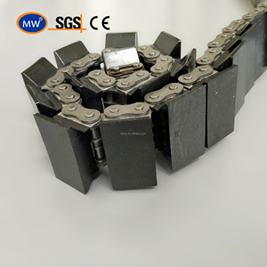 Wholesale MW 08B-<strong>G2</strong> Rubber Coated <strong>Chain</strong> with U Type Attachments Conveyor Roller <strong>Chain</strong> for Transmission - Product Image 4