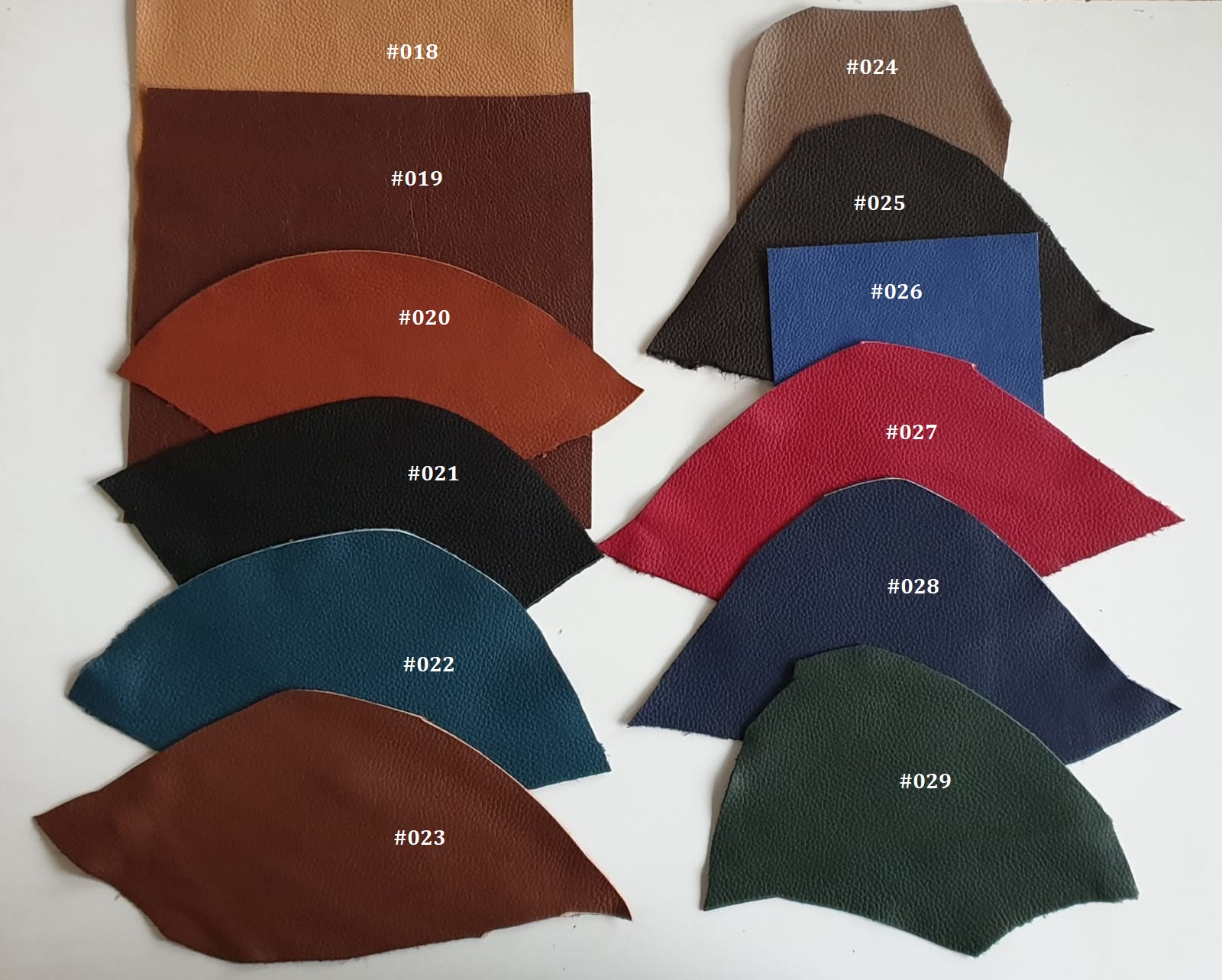 Plusieurs options disponibles pour la couleur