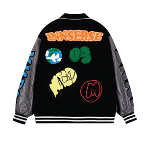 OEM Wholesale Pro Standard Las <strong>Vegas</strong> Raiders Logo Varsity <strong>Jacket</strong> Represent Your Team in Style Buttoned High Quality <strong>Jacket</strong> - Product Image 1
