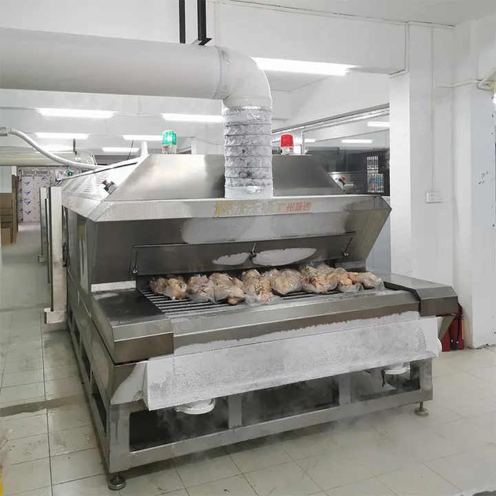 隧道液氮工业食品速冻冷冻机/超低冷冻机-196