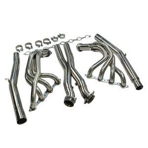 Paslanmaz egzoz başlığı-2005 Chevy Chevy C6 LS2 LS3 V8 V8 6.2L 7.0L egzoz başlığı çapraz x-boru kiti abd stok için 2013 - Product Image 1