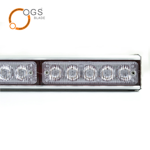 แถบไฟแจ้งเตือน LED ทางเดียวสำหรับป้องกันความปลอดภัยรถยนต์ไฟ LED ไฟกระพริบ3W