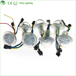 SHIJI 24V SMD5050 RGB programable a todo Color cadena de luces 35mm píxel permanente Ws2811/Dmx/1903 módulo LED IP67 para paisaje - Product Image 5