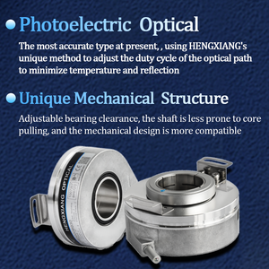 Hengxiang K76 high precision high pulse encoder UVW signal 30mm shaft manufacturer in china encoder <strong>htl</strong> - Product Image 4