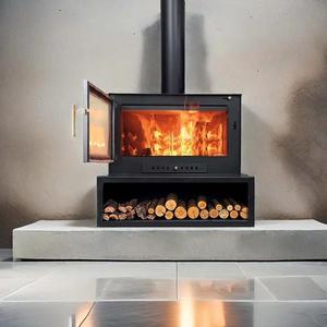 DDSS独立式室内燃木采暖炉加厚铸铁乡村炊具无烟节能公寓使用 - Product Image 6