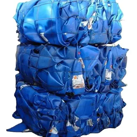 Großhandelspreis recyceltes HDPE-Rückschrott Regrind / HDPE blaue Trommeln-Rückschrott / Polyethylen-Abfall Kunststoff