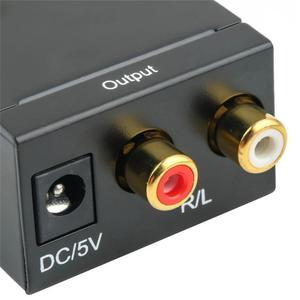<strong>Digital</strong> <strong>Optical</strong> Toslink SPDIF Coax <strong>To</strong> Analog RCA Audio Converter Adapter - Product Image 6