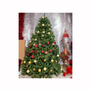 Sıcak satış yüksek kalite noel ağacı 210cm 240cm 300cm dev plastik noel ağacı