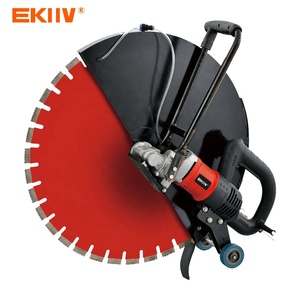 EKIIV 355mm çap elektrikli el taşınabilir beton kesici testere elektrik güç yol kesici ile elmas bıçak - Product Image 3