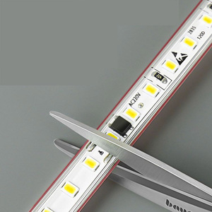 Strong Self Adhesive Lighting Linear Lamp Driver Free 110v 220v 120leds High Bright IP68 Waterproof Flexible <strong>Led</strong> Strip Light - Product Image 3