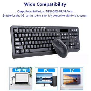 Wireless <strong>Keyboard</strong> and <strong>Mouse</strong> Set Home Office Business Game Laptop Desktop Universal Full <strong>Keyboard</strong> <strong>Mouse</strong> Set - Product Image 5