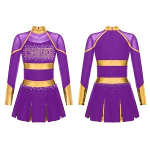 CHEER ชุดเชียร์ลีดเดอร์ประดับพลอยเทียมรูปดาวล้วนเครื่องแบบเชียร์ลีดเดอร์ชุดเชียร์ลีดเดอร์ผลิตตามสั่ง - Product Image 1