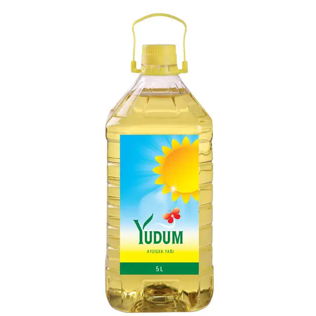 Aceite de girasol refinado/aceite de girasol para cocinar a granel, aceite vegetal de 1L a 25L, producto nuevo disponible en Ucrania