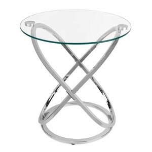 圆形口音桌金属茶几乡村床头柜 - Product Image 3