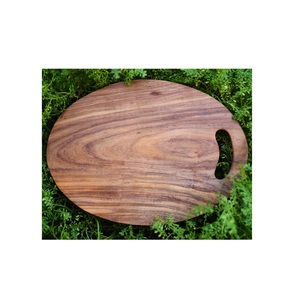 Personalizar Design De Luxo Tábua De Madeira Com Logotipo Handmade Fabricante Bloco De Corte para Casa Cozinha Mesa Acessórios