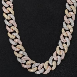 Top Quality 22mm 480 Grms Miami Cuban <strong>Chain</strong> Iced Out <strong>Chain</strong> Ready to Ship 10k Gold VVS Lab Grown Diamond <strong>Chain</strong> Cuban Link - Product Image 1