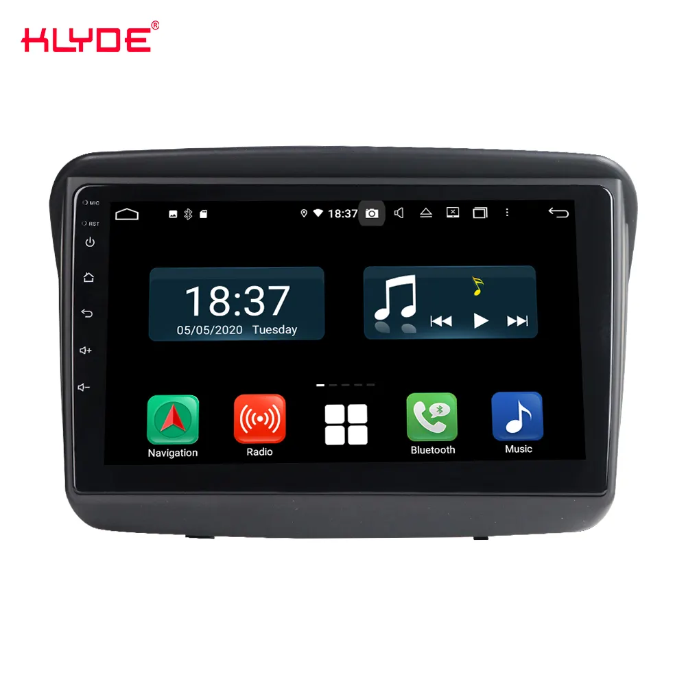 KLYDE HOT sell android 12 1din with DSP car multimedia player for Pajero Sport L200 2008 2009 2010 2011 2012 2013 2014 2015 2016