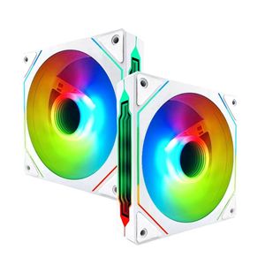 Neuankömmling Hochleistungs-RGB-LED-Gaming-Computer gehäuse Lüfter Geräuscharmer 4-poliger Anschluss mit Stroms chnitt stelle - Product Image 1