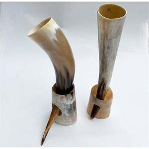Best Quality Customized Eco-Friendly Handcrafted Viking Drinking <strong>Horn</strong> Carved Technique Home Restaurant Hotel Use Directly India