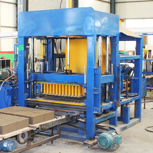 Máy làm khối rỗng QT4-15S chất lượng tốt Máy làm gạch tự động Máy làm gạch - Product Image 1