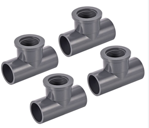 ASTM มาตรฐาน SCH 80ข้อต่อท่อน้ำ PVC แบบต่อท่ออุปกรณ์ท่อน้ำท่อพีวีซีพลาสติก - Product Image 3