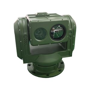 Sistema de monitoreo de plataforma electrónica térmica óptica multiespectro Cámara PTZ de red de seguridad de largo alcance de 10km - Product Image 6