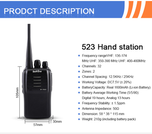 Portable Two Way Radio Handheld Walkie Talkie <strong>Entry</strong> Level Professional Economical <strong>Cost</strong> Effective DMR Radio - Product Image 3