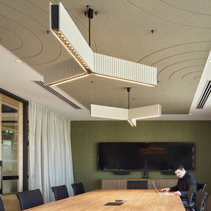 Modern aluminum housing acoustic <strong>function</strong> led <strong>linear</strong> light for <strong>projects</strong> with customized sizes - Product Image 5