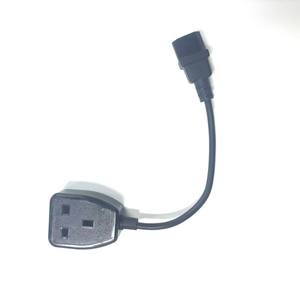Personalizado C14 a 3pin UK Socket Macho a hembra Cable adaptador de corriente Cable de alimentación de CA para computadora - Product Image 4