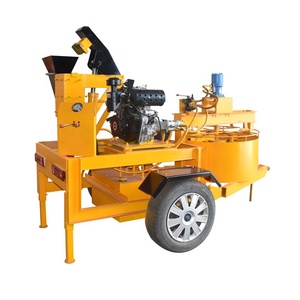 Máquina de entrelazado de bloques de arcilla modelo M7A2 con Logo diésel, máquina para hacer ladrillos, con bomba de arcilla sostenible amarilla, bloque de enclavamiento de suelo, 700 - Product Image 2