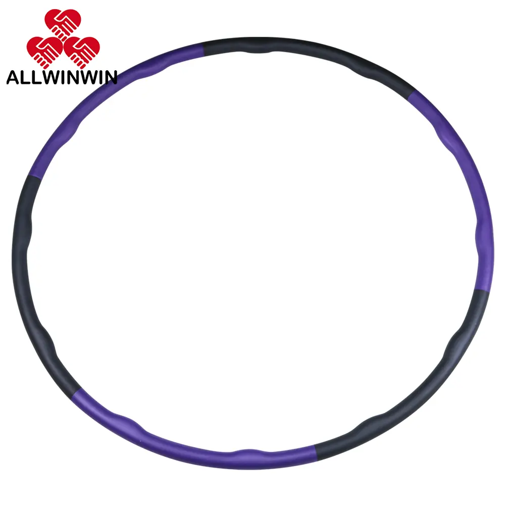 ALLWINWIN HLH29ฮูลาฮูปฮูป-6ส่วนคลื่นถ่วงน้ำหนักมืออาชีพ