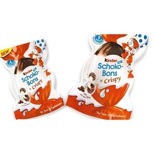 高品质Kinder Bar巧克力100克批发低价/Kinder Schoko Bons酥脆125克