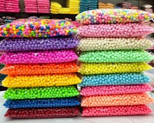 ลูกปัดเรซินที่ทำด้วยมือมีเอกลักษณ์เฉพาะสีและขนาดสั่งแบบอินเดีย - Product Image 1