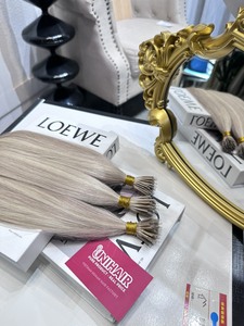 ヘアエクステンションナノリングミックスカラーベトナムヘアダブルドローイング低価格高品質