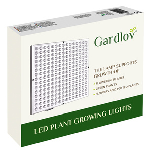 225 <span class=keywords><strong>LED</strong></span> bitki büyüme paneli LM301H çip PVC vücut beyaz mavi ve kırmızı spektrum renk yayan Bloom & bitki büyüyen