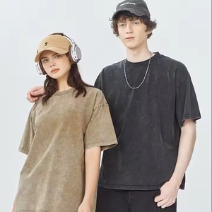 Özel yapılmış tasarım ve Logo erkek asit yıkanmış T-Shirt % 100% pamuk boy grafik T-Shirt baskılı Logo Vintage erkek tişört