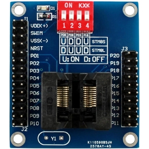 STM8S 8L TSSOP20 автономный программный микроконтроллер и FPGA горящий и испытательный держатель-загрузчик - Product Image 6