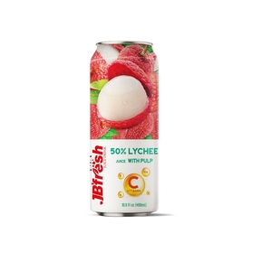 500ml Lychee konsantre olmayan Vietnam 100% saflıkta taze suyu vitamini C ihracat için en iyi fiyat - Product Image 1
