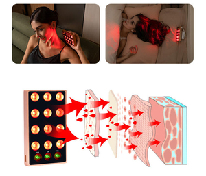 Szcavlon เครื่อง LED PDT อินฟราเรดอุปกรณ์บำบัดด้วยแสงสีแดงแบบมือถือสำหรับปลั๊กแบบเรา - Product Image 4