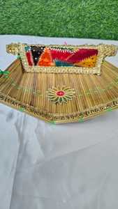 Phulkari Jaggo Set Danda, Jaggo, Chaj & Sticks Sangeet, pakistan ve Sikh düğünleri ile komple Jaago gece şartları