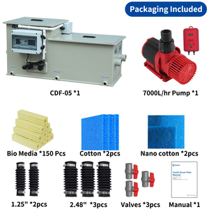 Cowater nhà vườn 5 t/h <span class=keywords><strong>Koi</strong></span> AO lọc UV bio-vi khuẩn kết hợp trống lọc cho Ao - Product Image 3