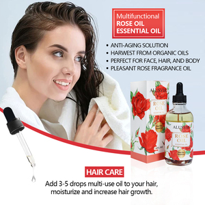 Özel etiket 100% saf organik gül uçucu yağ sıvı doğal saç ve cilt bakımı için tohumlardan yapılmış - Product Image 3