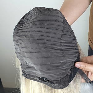 İndirim fırsatlar Trendy Ombre kül beyaz renk kemik düz İŞLENMEMİŞ SAÇ manikür hizalanmış saç dantel ön peruk